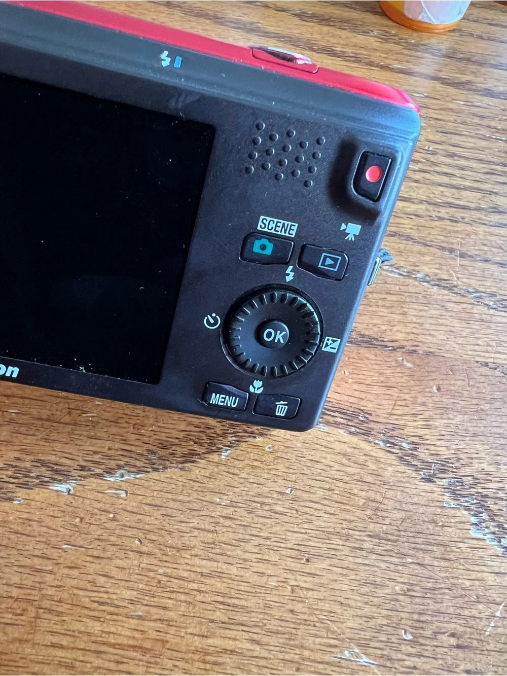 Vintage Nikon COOLPIX S6300 Compact Digital Camera - Red